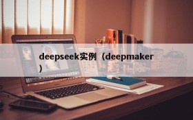 deepseek实例（deepmaker）